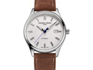 Authentic FREDERIQUE CONSTANT Men 40 mm Stainless Steel High-end Wristwatch  – Sapphire Glass – FREDERIQUE CONSTANT