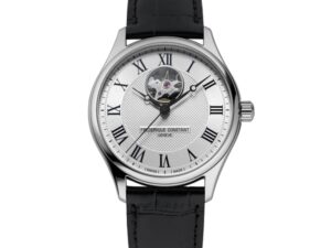 Authentic FREDERIQUE CONSTANT Men 40 mm Stainless Steel Luxurious Wristwatch  – Sapphire Glass – FREDERIQUE CONSTANT