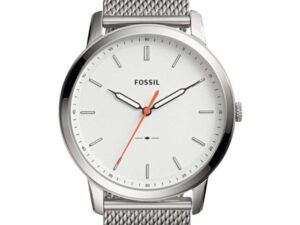 Authentic FOSSIL Men 44 mm Stainless Steel Quartz Elegant Wristwatch  – FOSSIL