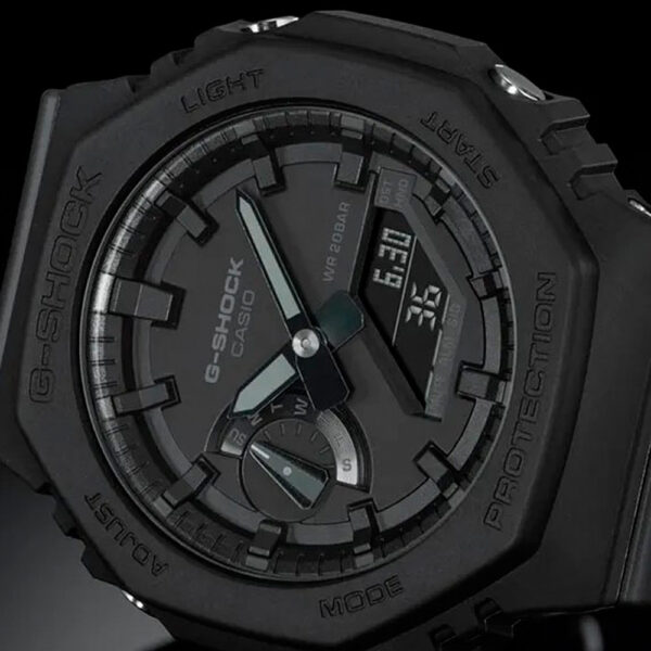 Authentic CASIO G-SHOCK Men 45.5 mm Carbon & Resin Quartz Designer Wristwatch  - CASIO G-SHOCK - Image 4