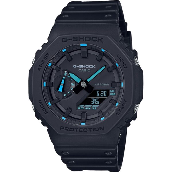 Authentic CASIO G-SHOCK Men 45,5 mm Carbon & Resin Quartz Designer Wristwatch  - CASIO G-SHOCK