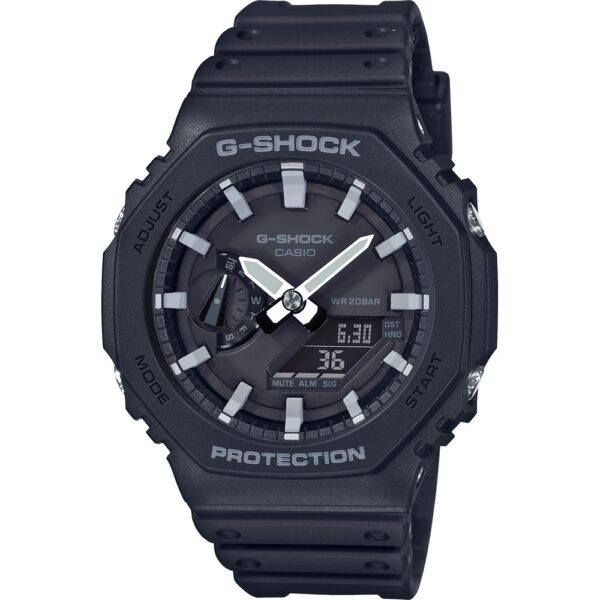 Authentic CASIO G-SHOCK Men 45.5 mm Carbon & Resin Quartz Designer Wristwatch  - CASIO G-SHOCK