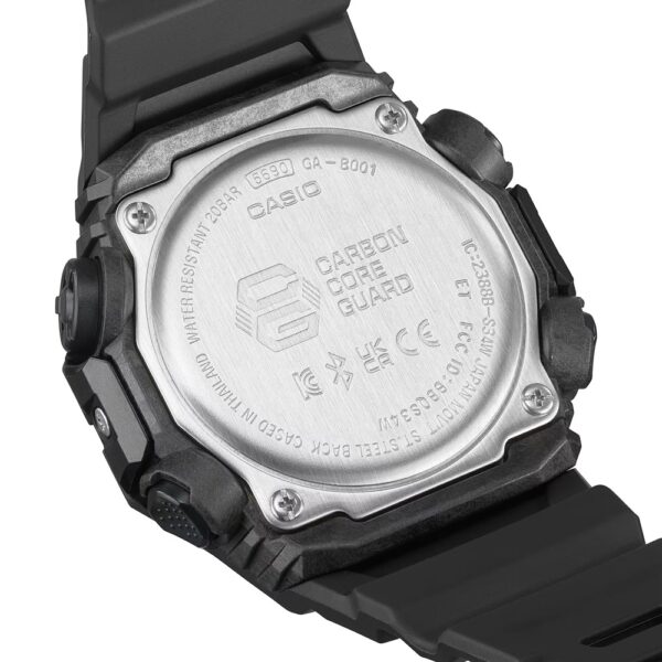 Authentic CASIO G-SHOCK Men 46 mm Carbon & Resin Quartz Designer Wristwatch  - CASIO G-SHOCK - Image 2