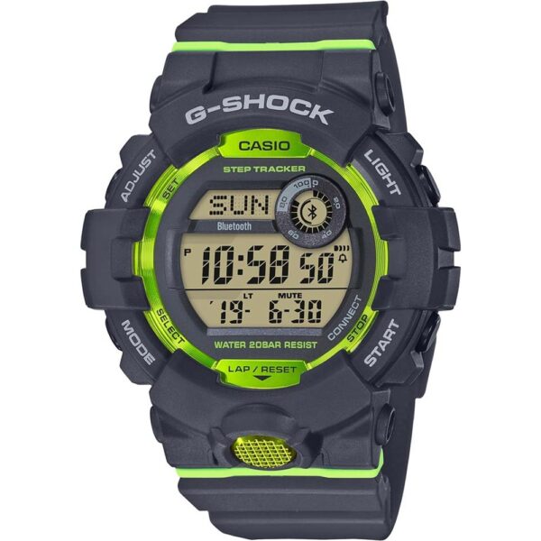 Authentic CASIO G-SHOCK Men 48.5 mm Resin Quartz Designer Wristwatch  - G-SHOCK G-SQUAD Step Tracker Bluetooth