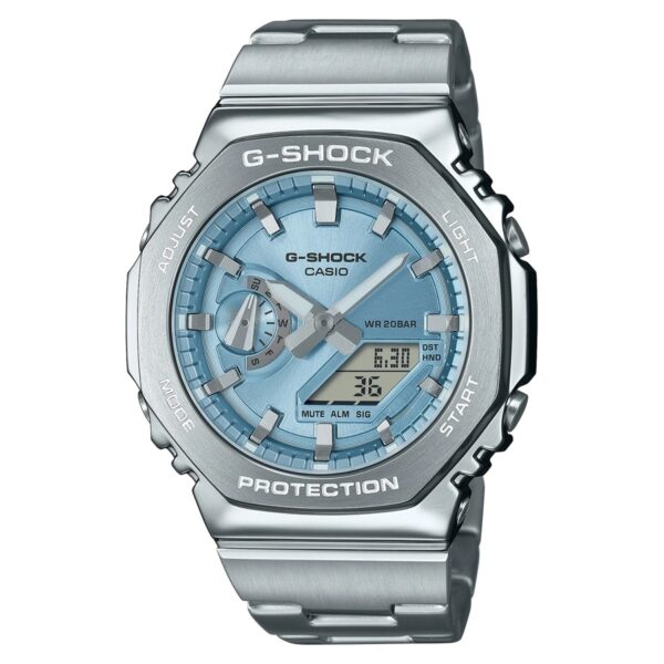 Authentic CASIO G-SHOCK Men 44.5 mm SS & Resin Quartz Top-Quality Wristwatch  - CASIO G-SHOCK