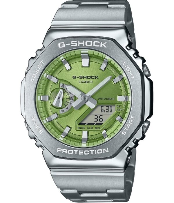 Authentic CASIO G-SHOCK Men 44.5 mm SS & Resin Quartz Top-Quality Wristwatch  - CASIO G-SHOCK