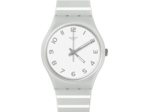 Authentic SWATCH Unisex 34 mm Plastic Quartz Designer Wristwatch  – SWATCH