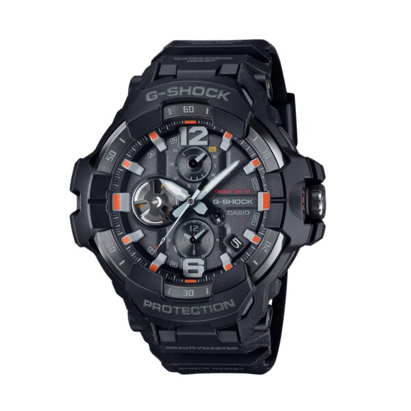 Authentic CASIO G-SHOCK Men 55 mm SS & Carbon Solar Top-Quality Wristwatch  - CASIO G-SHOCK MASTER OF G -