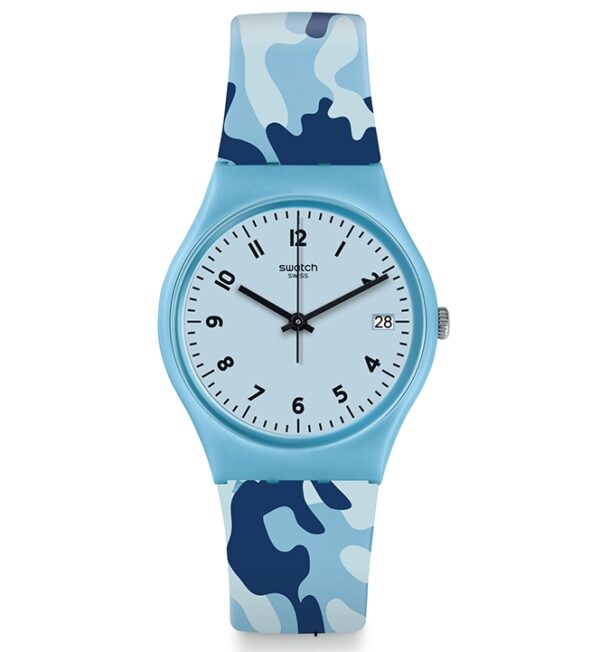 Authentic SWATCH Unisex 34 mm Plastic Quartz Designer Wristwatch  - SWATCH