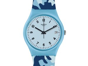 Authentic SWATCH Unisex 34 mm Plastic Quartz Designer Wristwatch  – SWATCH