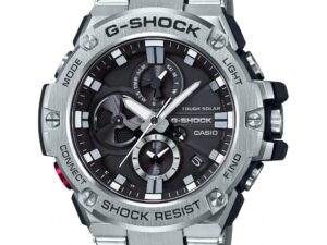 Authentic CASIO G-SHOCK Men 53 mm SS & Resin Solar Premium Wristwatch  – CASIO G-SHOCK MASTER OF G