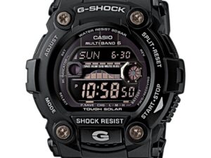 Authentic CASIO G-SHOCK Men 50 mm Resin Quartz Designer Wristwatch  – G-SHOCK G-RESCUE Solar Atomic