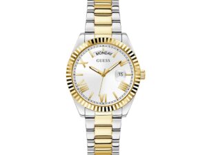 Authentic GUESS Women 36 mm Stainless Steel Quartz Elegant Wristwatch  – GUESS