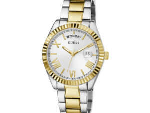 Authentic GUESS Women 36 mm Stainless Steel Quartz Elegant Wristwatch  – GUESS