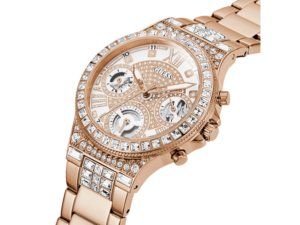 Authentic GUESS Women 36 mm SS IP Rose Gold Quartz Top-Quality Wristwatch  – GUESS WATCHES