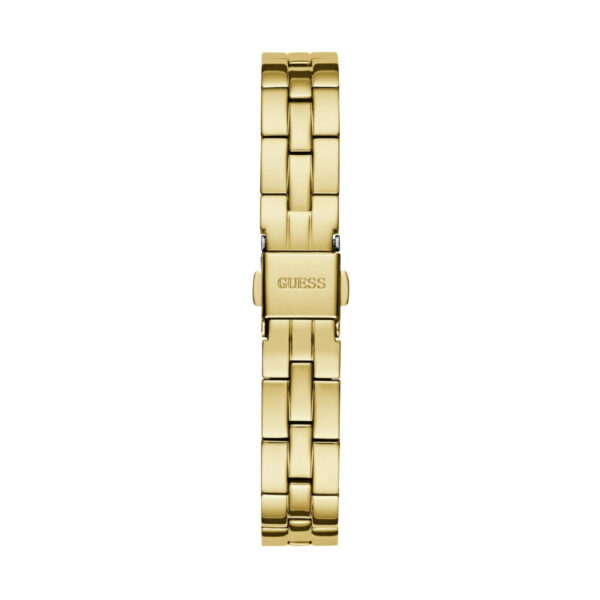 Authentic GUESS Women 28 mm SS IP Gold Quartz Elegant Wristwatch  - GUESS WATCHES - Image 5