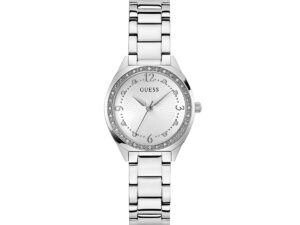 Authentic GUESS Women 30 mm Stainless Steel Quartz Designer Wristwatch  – GUESS