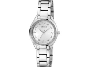 Authentic GUESS Women 30 mm Stainless Steel Quartz Designer Wristwatch  – GUESS