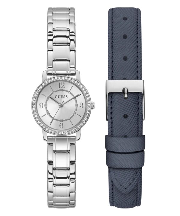 Authentic GUESS Women 28 mm Stainless Steel Quartz Elegant Wristwatch  - Special Pack - GUESS