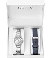 Authentic GUESS Women 28 mm Stainless Steel Quartz Elegant Wristwatch  – Special Pack – GUESS