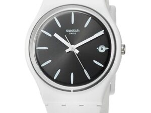 Authentic SWATCH Unisex 34 mm Plastic Quartz Designer Wristwatch  – SWATCH