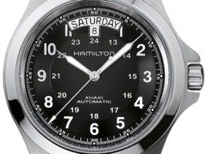 Authentic HAMILTON Men 40 mm Stainless Steel Premium Wristwatch  – Sapphire Glass – HAMILTON