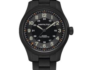 Authentic HAMILTON Men 42 mm Titanium Luxurious Wristwatch  – Sapphire Glass – HAMILTON