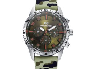 Authentic MARK MADDOX Men 44 mm Quartz Analog Designer Bracelet  – MARK MADDOX – NEW COLLECTION