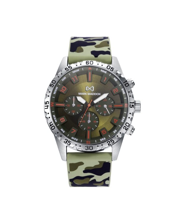 Authentic MARK MADDOX Men 44 mm Quartz Analog Designer Bracelet  - MARK MADDOX - NEW COLLECTION