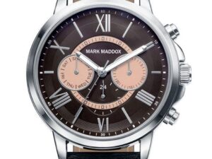 Authentic MARK MADDOX Men 42 mm Quartz Analog Designer Watch  – MARK MADDOX