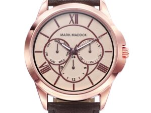 Authentic MARK MADDOX Men 43 mm Quartz Analog Designer Watch  – MARK MADDOX