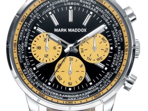 Authentic MARK MADDOX Men 44 mm Quartz Analog Designer Watch  – MARK MADDOX