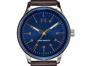 Authentic MARK MADDOX Men 41 mm Quartz Analog Sophisticated Bracelet  – MARK MADDOX – NEW COLLECTION