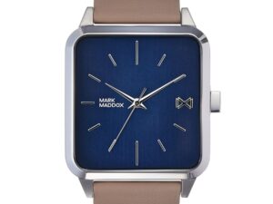 Authentic MARK MADDOX Men 33 x 44 mm Stainless Steel Quartz Analog Sophisticated Wristwatch  – MARK MADDOX