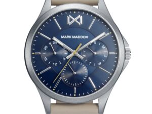 Authentic MARK MADDOX Men 42 mm Quartz Analog Designer Bracelet  – MARK MADDOX – NEW COLLECTION