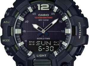 Authentic CASIO COLLECTION & VINTAGE Men 48 mm Resin Quartz Designer Wristwatch  – CASIO SPORT