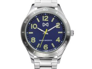 Authentic MARK MADDOX Men 43 mm Quartz Analog Sophisticated Bracelet  – MARK MADDOX – NEW COLLECTION