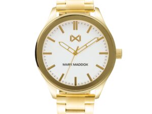 Authentic MARK MADDOX Men 42 mm Quartz Analog Designer Bracelet  – MARK MADDOX – NEW COLLECTION