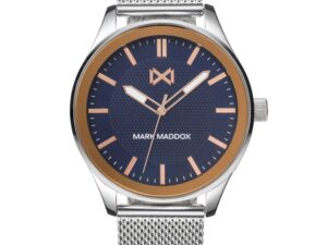 Authentic MARK MADDOX Men 42 mm Quartz Analog Designer Bracelet  – MARK MADDOX – NEW COLLECTION