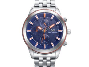 Authentic MARK MADDOX Men 44 mm Quartz Analog Designer Ring  – MARK MADDOX – NEW COLLECTION