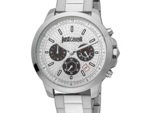 Authentic JUST CAVALLI TIME Men Stainless Steel Quartz Elegant Watch  – JUST CAVALLI