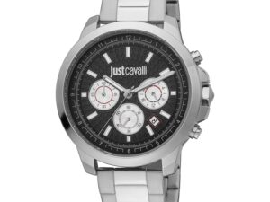 Authentic JUST CAVALLI TIME Men Stainless Steel Quartz Elegant Watch  – JUST CAVALLI