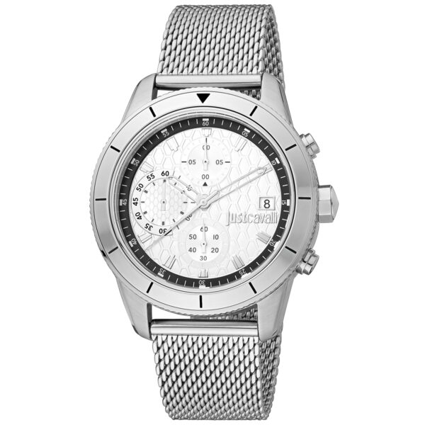 Authentic JUST CAVALLI TIME Men Stainless Steel Quartz Elegant Watch  - JUST CAVALLI