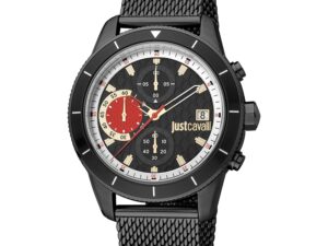 Authentic JUST CAVALLI TIME Men Stainless Steel Quartz Elegant Watch  – JUST CAVALLI