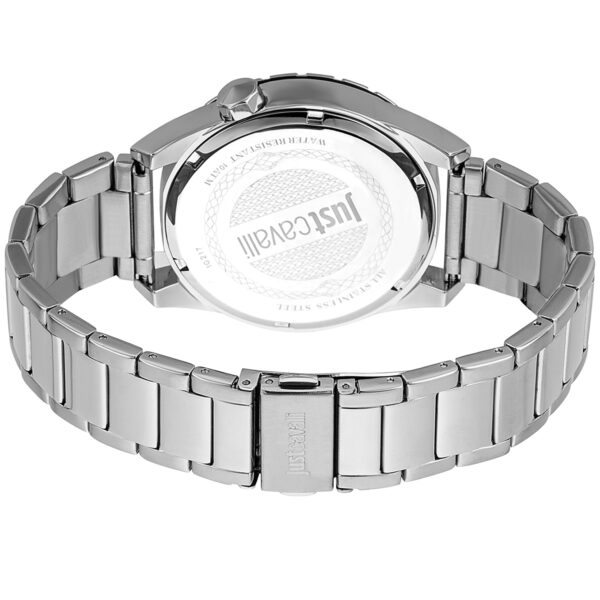 Authentic JUST CAVALLI TIME Men 42 mm Stainless Steel Quartz Elegant Wristwatch  - JUST CAVALLI - Image 2