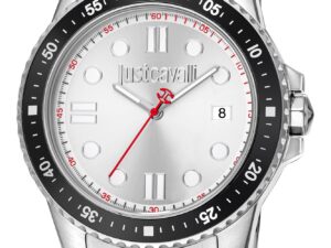 Authentic JUST CAVALLI TIME Men 42 mm Stainless Steel Quartz Elegant Wristwatch  – JUST CAVALLI