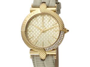 Authentic JUST CAVALLI TIME Women Stainless Steel Quartz Elegant Watch  – JUST CAVALLI