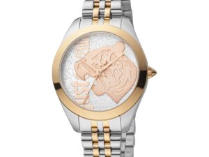 Authentic JUST CAVALLI TIME Women 32 mm SS IP Rose Gold Quartz Elegant Wristwatch  – JUST CAVALLI