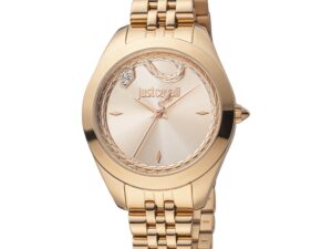 Authentic JUST CAVALLI TIME Women Stainless Steel Quartz Elegant Watch  – JUST CAVALLI