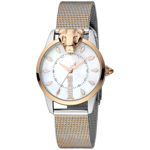 Authentic JUST CAVALLI TIME Women 32 mm Stainless Steel Quartz Elegant Wristwatch  - JUST CAVALLI